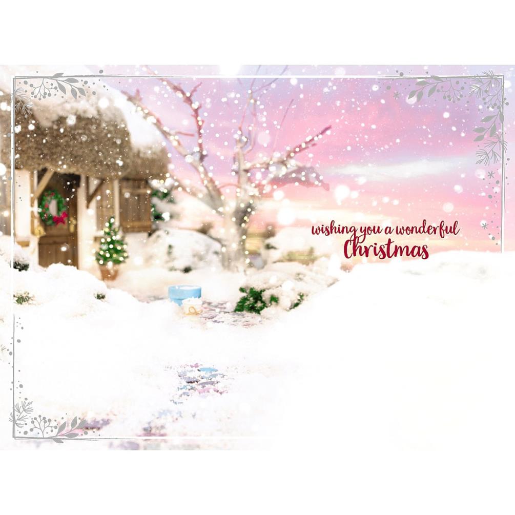 3D Holographic Dad Me to You Bear Christmas Card Extra Image 1